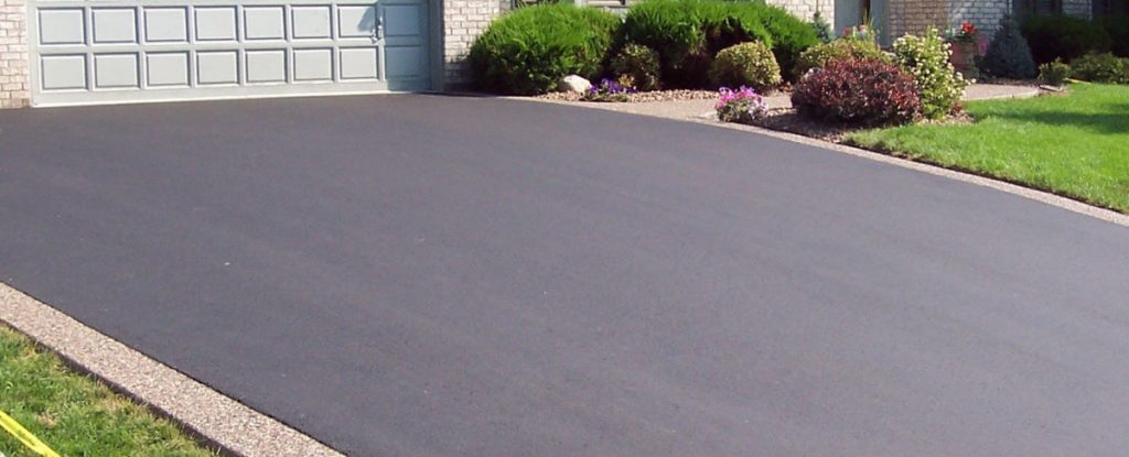 Gravel driveway in the Cowichan Valley